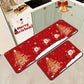 Set of 2 Pieces Christmas Kitchen Rugs Floor Mats