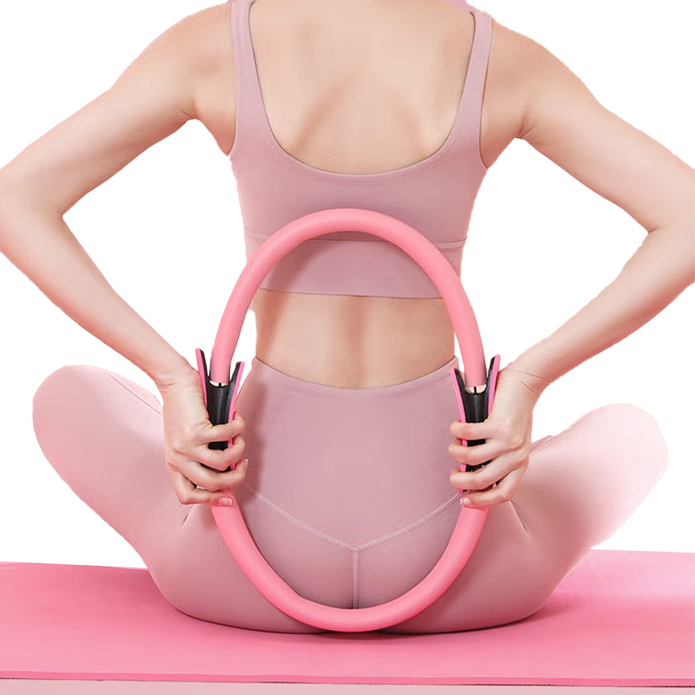 Pilates Ring Resistance Training Tool Yoga Exercise Magic Circle Grip