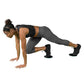 4Pcs Gym Training Fitness Exercise Glider Slide Discs Core Slider Workout