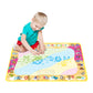 Water Drawing Mat Interesting Cartoon Doodle Toy Mat Reusable Kids Painting Coloring Board