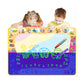 Water Drawing Mat Interesting Cartoon Doodle Toy Mat Reusable Kids Painting Coloring Board