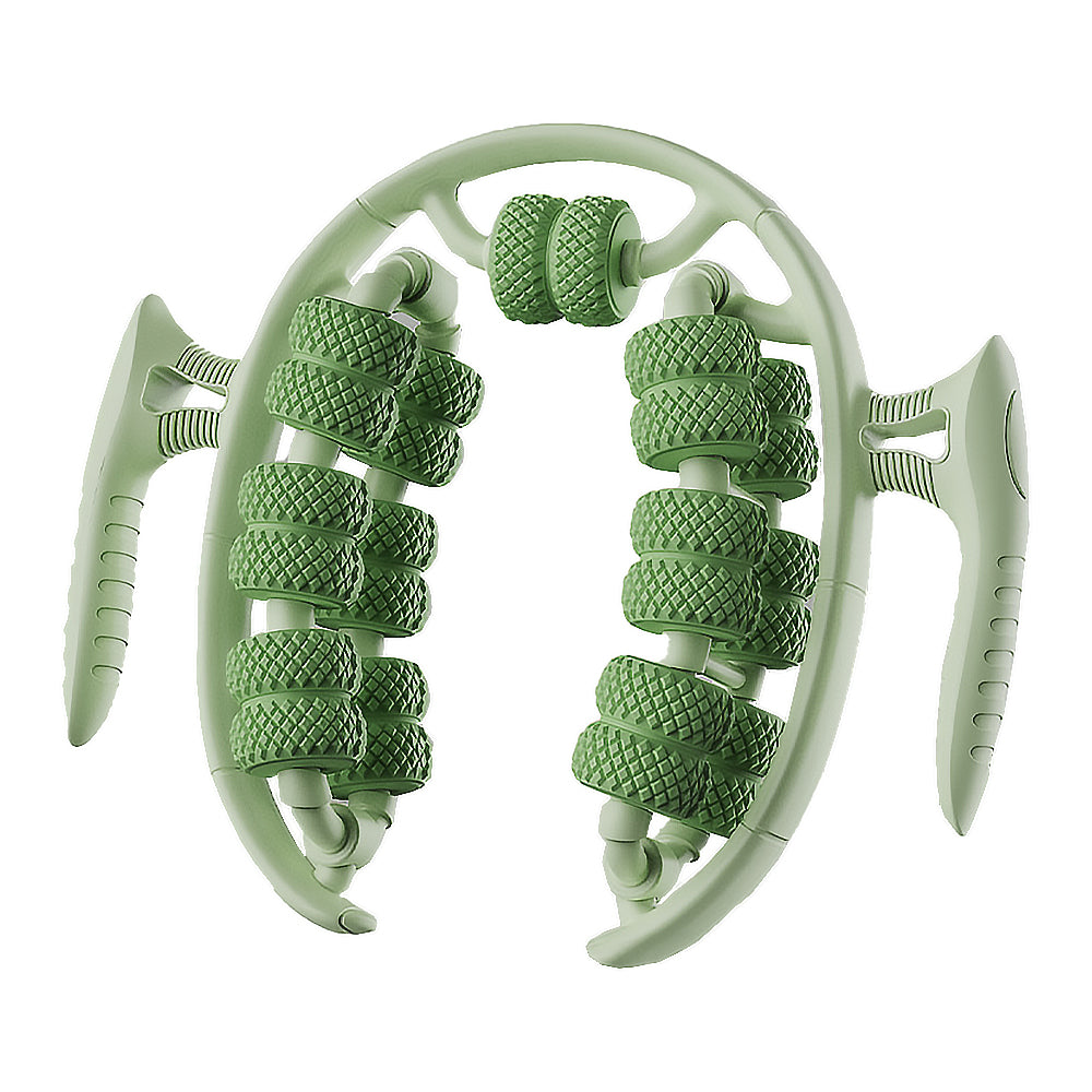 26 Wheels Annular Leg Clamp Muscle Relax Massager