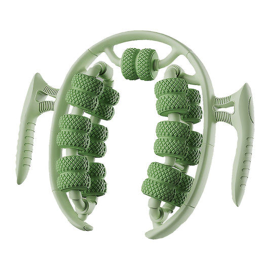 26 Wheels Annular Leg Clamp Muscle Relax Massager