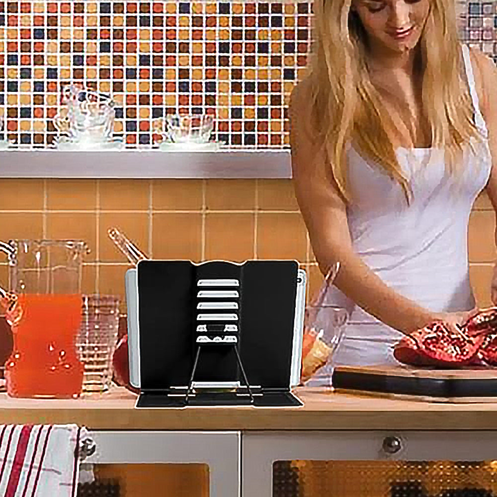 Adjustable Book Stand Metal Book Holder for Reading