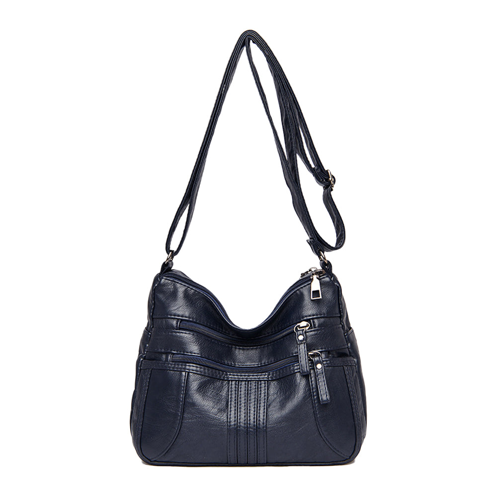 Soft PU Leather Crossbody Shoulder Bag for Women