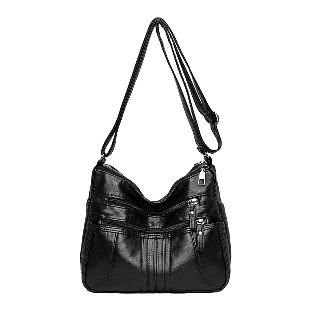 Soft PU Leather Crossbody Shoulder Bag for Women