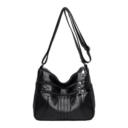 Soft PU Leather Crossbody Shoulder Bag for Women