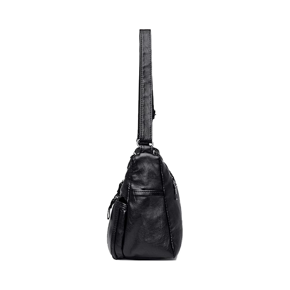Soft PU Leather Crossbody Shoulder Bag for Women