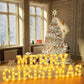 14 LED Separate Letters Christmas Lights 'MERRY CHRISTMAS'