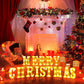 14 LED Separate Letters Christmas Lights 'MERRY CHRISTMAS'