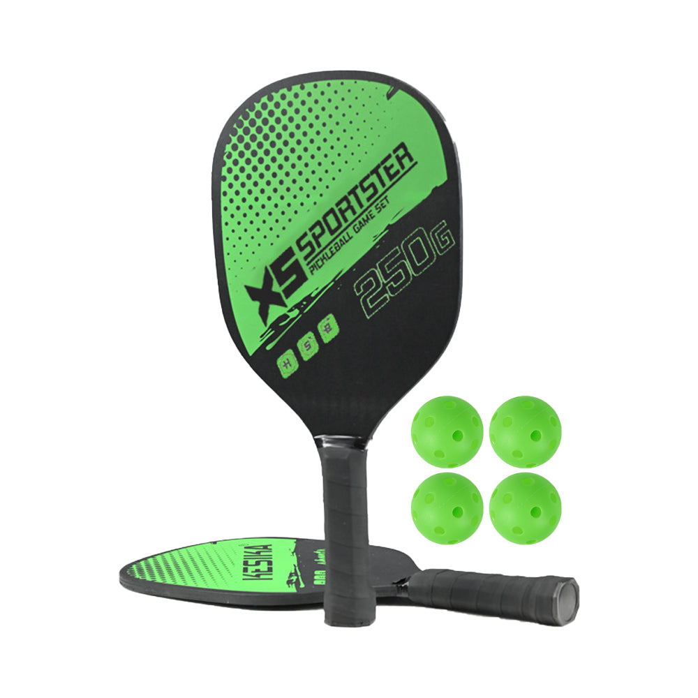 Sports Pickleball Paddle and Ball Set with Carry Bag