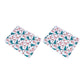 2Pcs Christmas Washable Reusable Pet Dog Training Pads Pee Mat Absorbent Cushion Bed-Lantern