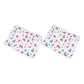 2Pcs Christmas Washable Reusable Pet Dog Training Pads Pee Mat Absorbent Cushion Bed-Lantern