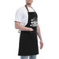 Kitchen Letters Printed Adjustable Cooking Aprons with 3 Pockets-Good Looking is Cooking