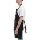Kitchen Letters Printed Adjustable Cooking Aprons with 3 Pockets-Don't Worry