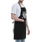 Kitchen Letters Printed Adjustable Cooking Aprons with 3 Pockets-Your Opinion Wasn't in the Recipe