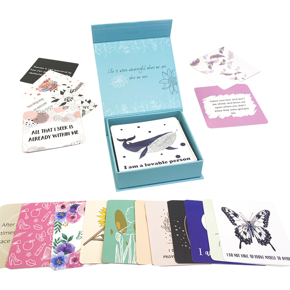 50 Positive Affirmations Cards for Women Motivational Quotes Cards Inspirational Cards Meditation Cards
