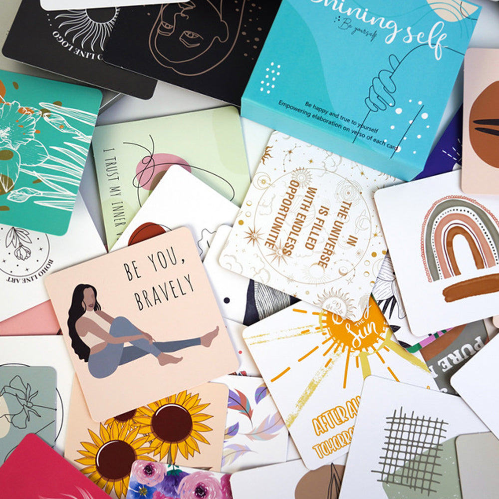 50 Positive Affirmations Cards for Women Motivational Quotes Cards Inspirational Cards Meditation Cards
