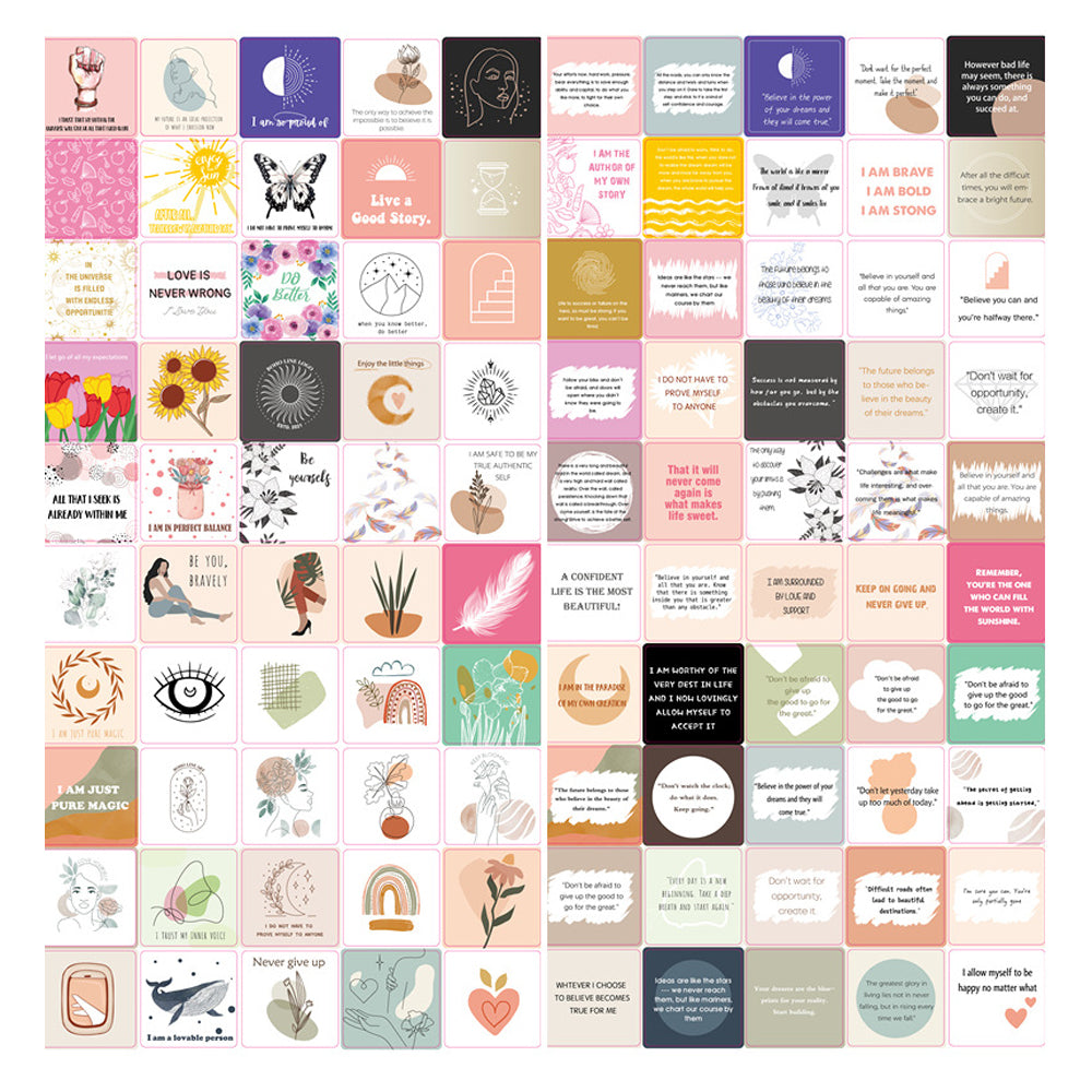 50 Positive Affirmations Cards for Women Motivational Quotes Cards Inspirational Cards Meditation Cards