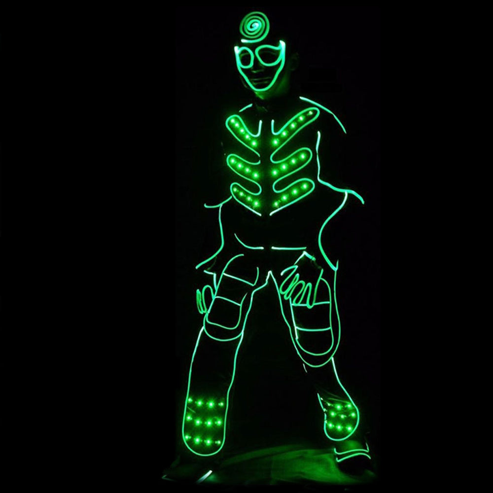 EL Wire Neon Glowing Light Strip for Halloween Christmas Party