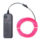 EL Wire Neon Glowing Light Strip for Halloween Christmas Party