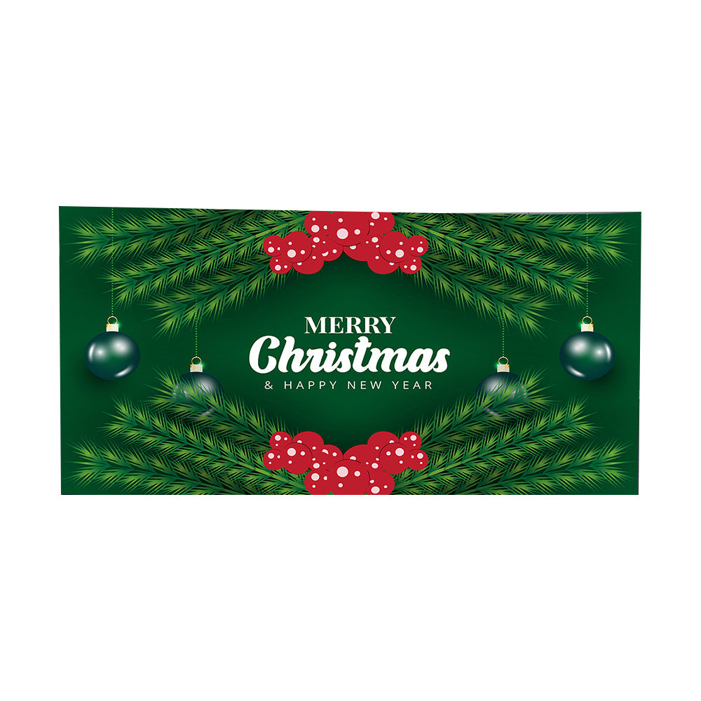 Christmas Garage Door Banner Decoration Hanging Christmas Backdrop Decoration