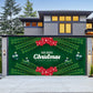 Christmas Garage Door Banner Decoration Hanging Christmas Backdrop Decoration