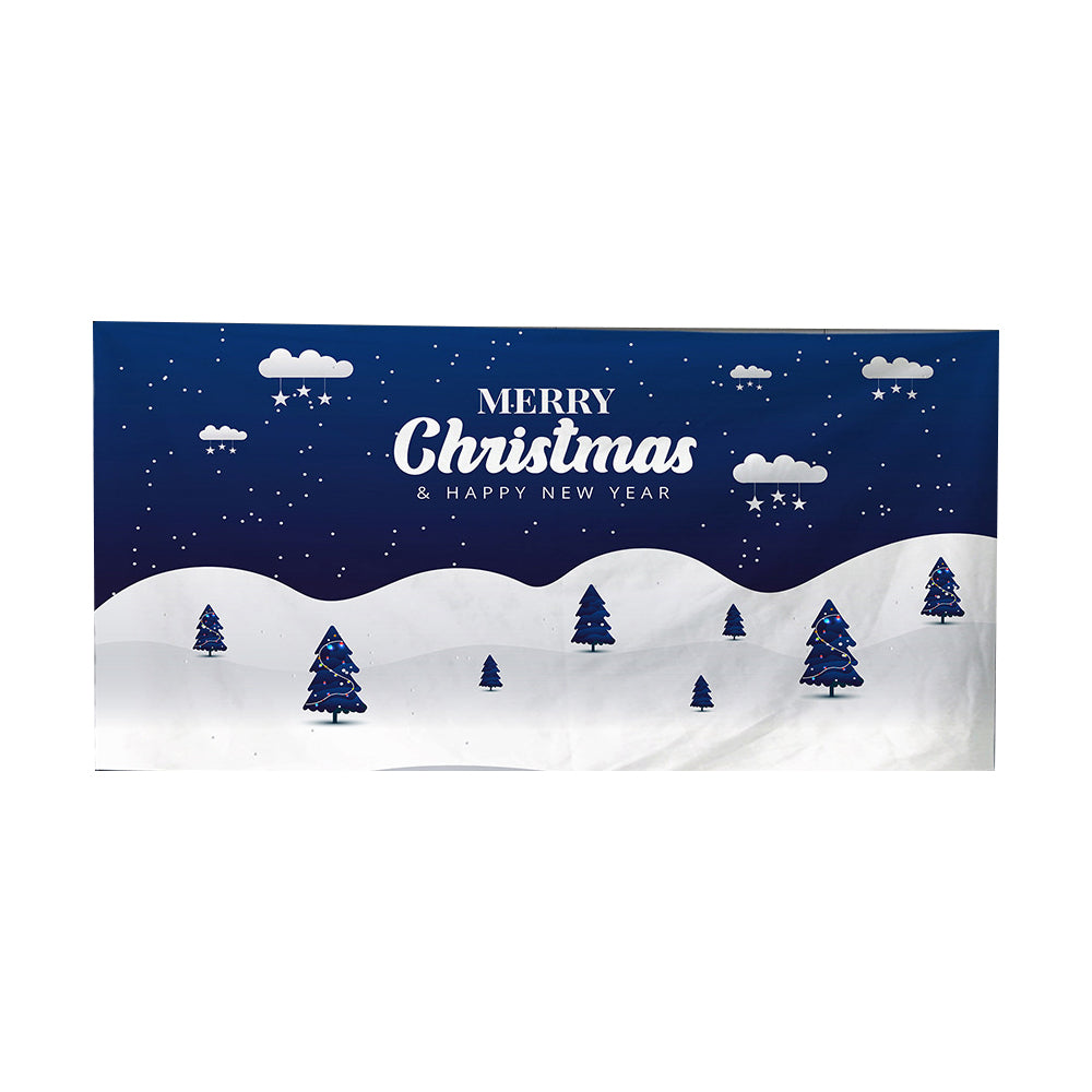 Christmas Garage Door Banner Decoration Hanging Christmas Backdrop Decoration