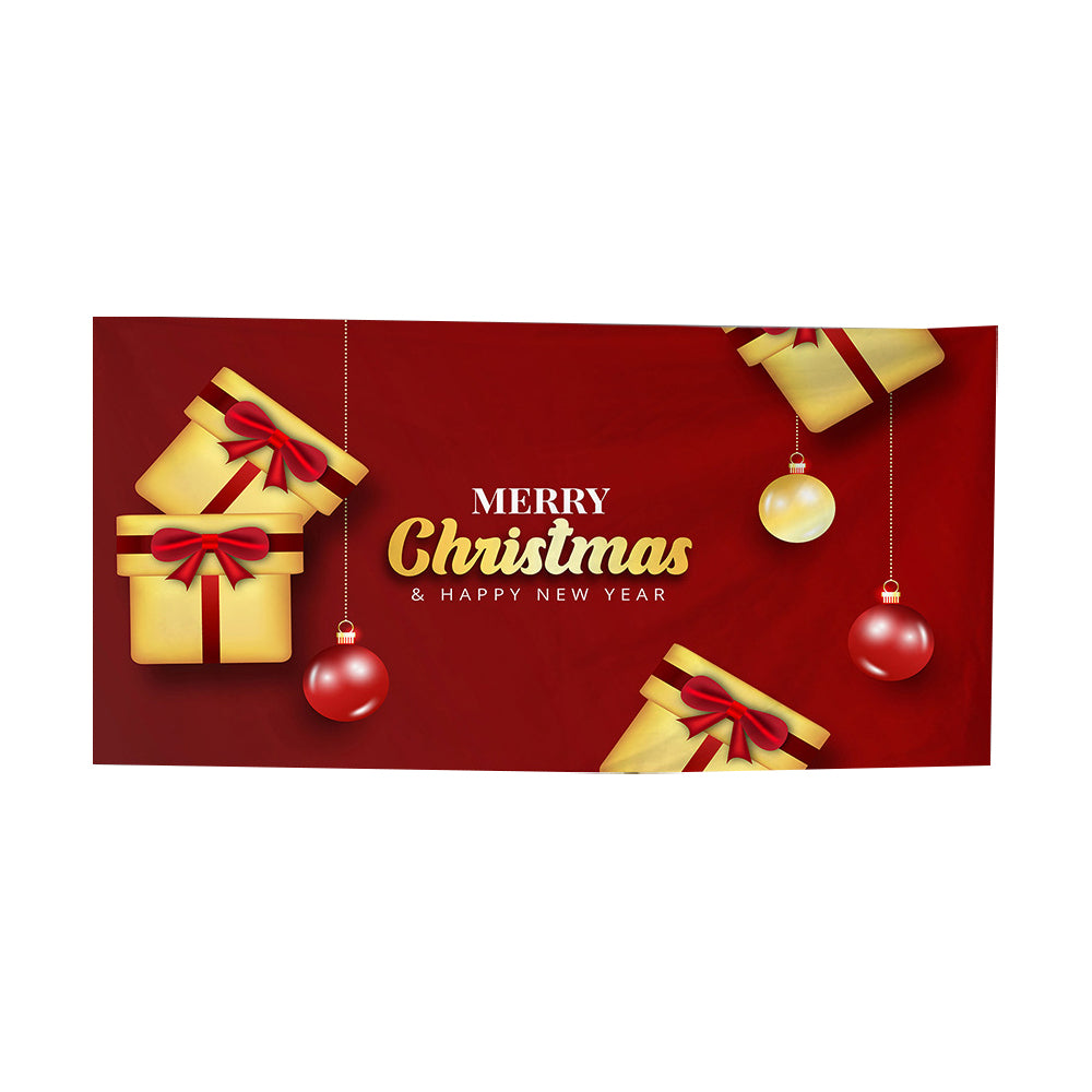 Christmas Garage Door Banner Decoration Hanging Christmas Backdrop Decoration