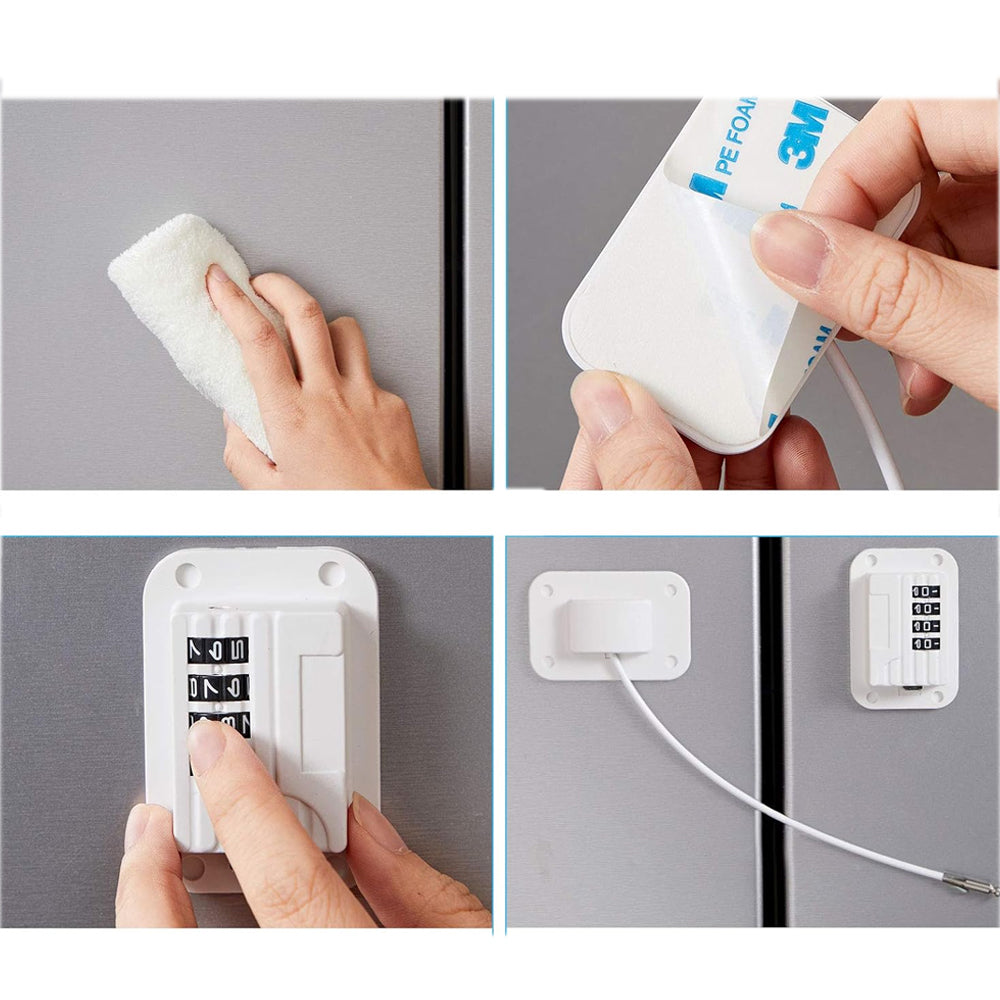 Refrigerator Locks with Password