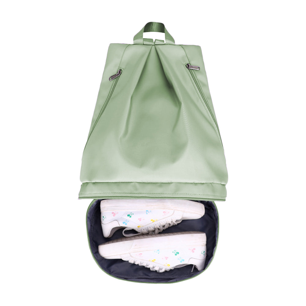 Travel Sports Dry and Wet Separation Backpack with Shoes Compartment