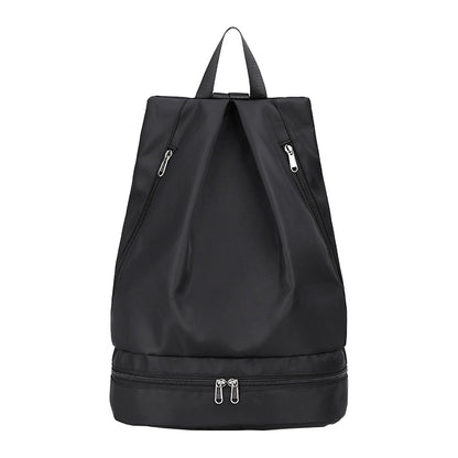 Travel Sports Dry and Wet Separation Backpack with Shoes Compartment