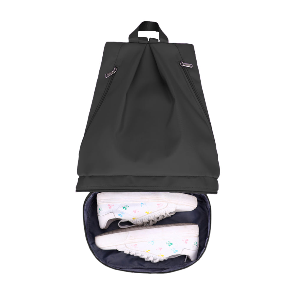 Travel Sports Dry and Wet Separation Backpack with Shoes Compartment