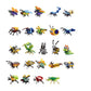 Christmas Advent Calendar Insects Series Building Blocks Toy