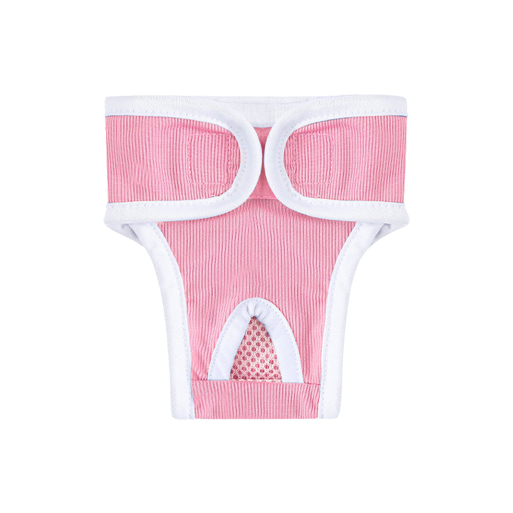 4Pcs Reusable Female Dog Nappy Diapers Hygiene Sanitary Pants Underpants