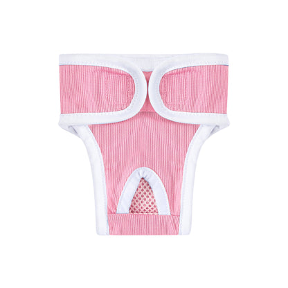 4Pcs Reusable Female Dog Nappy Diapers Hygiene Sanitary Pants Underpants