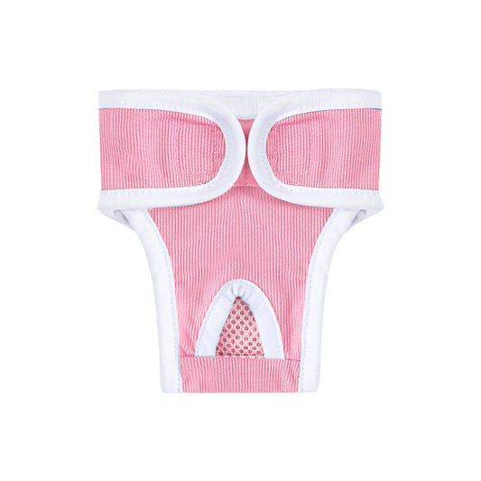 4Pcs Reusable Female Dog Nappy Diapers Hygiene Sanitary Pants Underpants