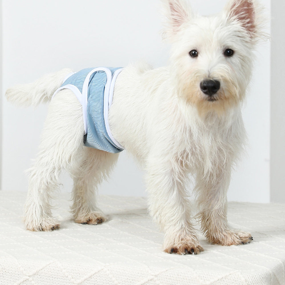 4Pcs Reusable Female Dog Nappy Diapers Hygiene Sanitary Pants Underpants