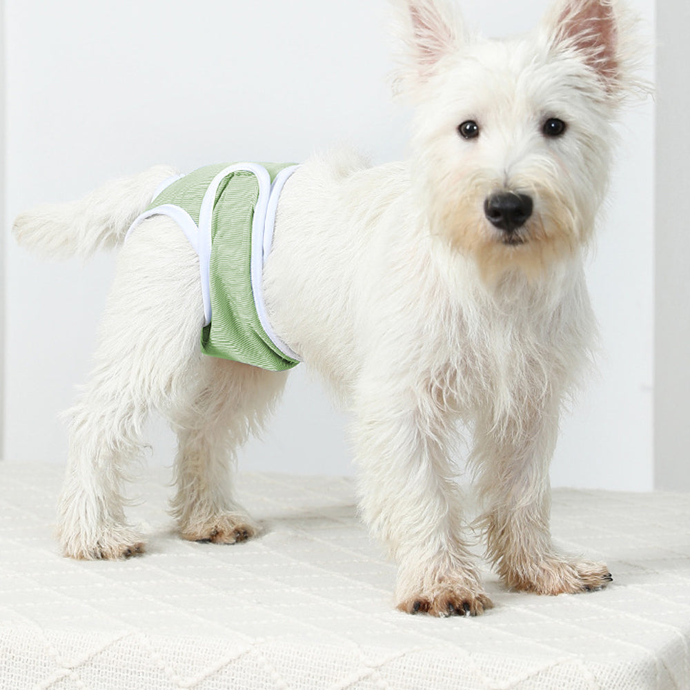 4Pcs Reusable Female Dog Nappy Diapers Hygiene Sanitary Pants Underpants