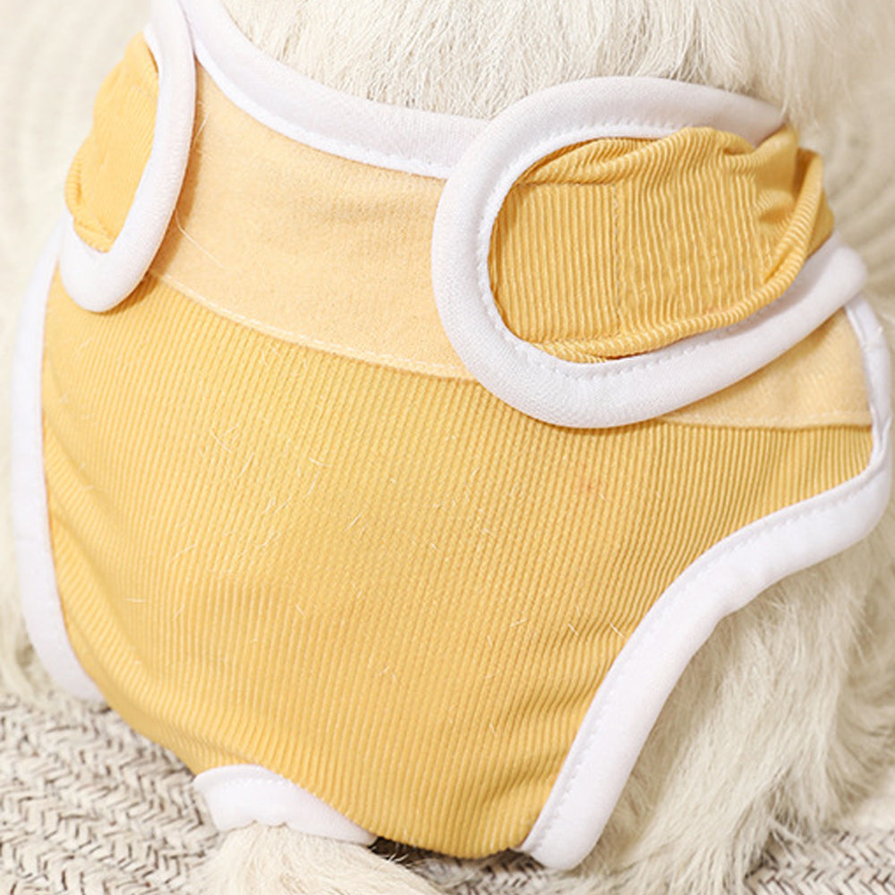 4Pcs Reusable Female Dog Nappy Diapers Hygiene Sanitary Pants Underpants