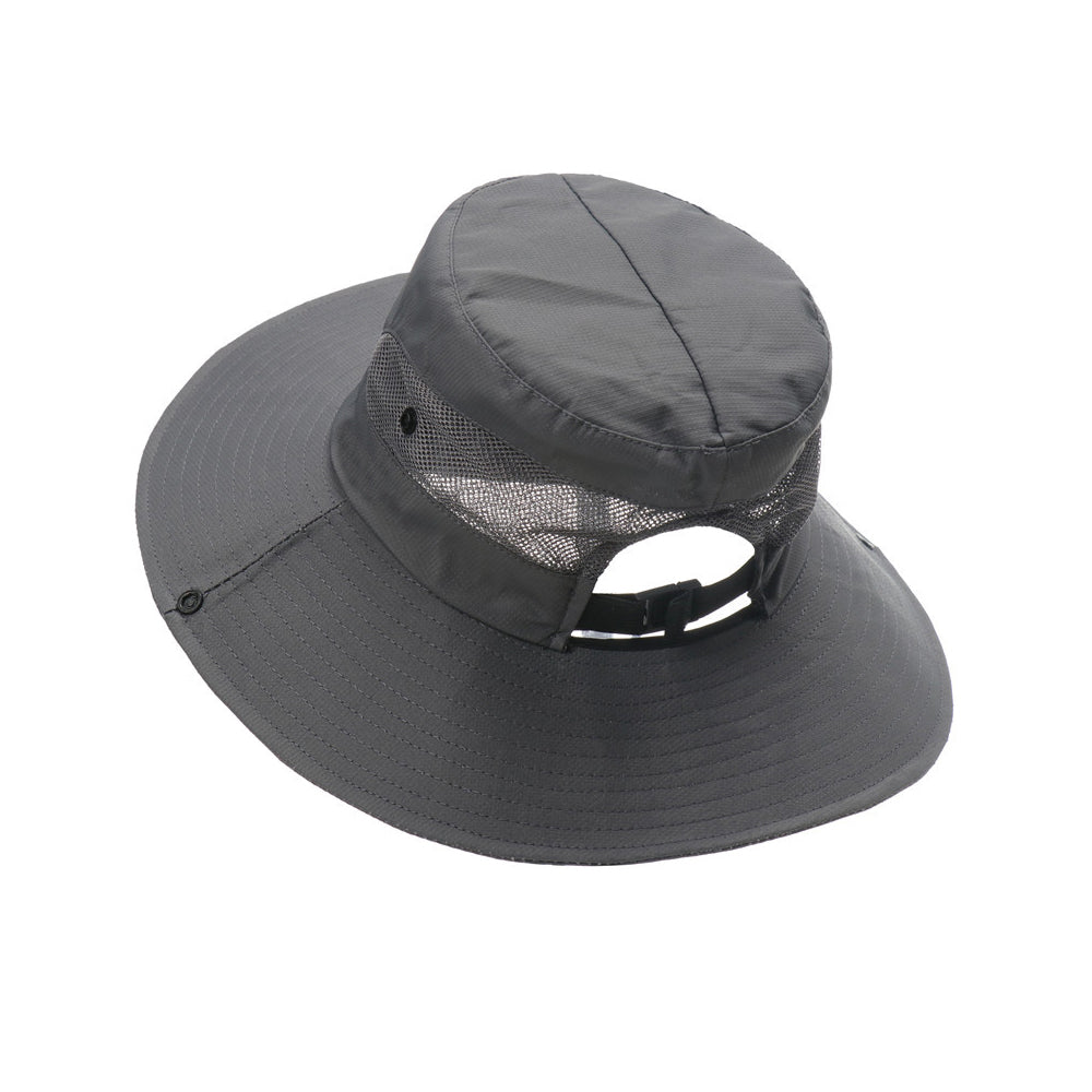 Sun Hat Bucket Hat Wide Brim Anti-UV Protection Hiking Fisherman Breathable Hat