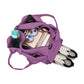 Gym Tote Bag with Shoe Compartment and Yoga Mat Holder