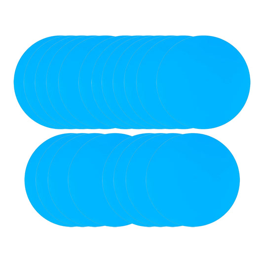 10Pcs Repair Patch Waterproof Self-Adhesive PVC Pool Liner Repair Patch-Round