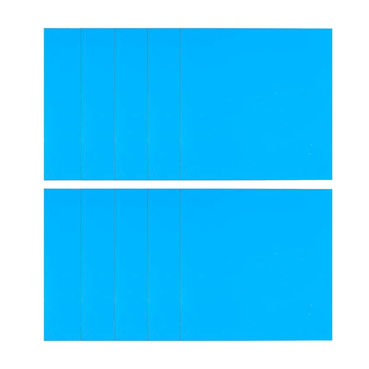 10Pcs Repair Patch Waterproof Self-Adhesive PVC Pool Liner Repair Patch-Square