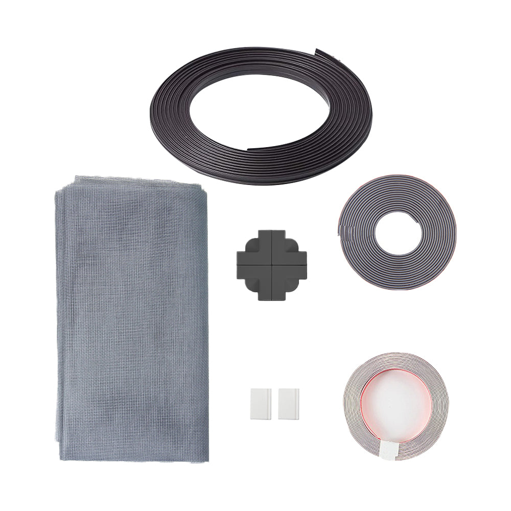 Adjustable DIY Absorbable Window Screen