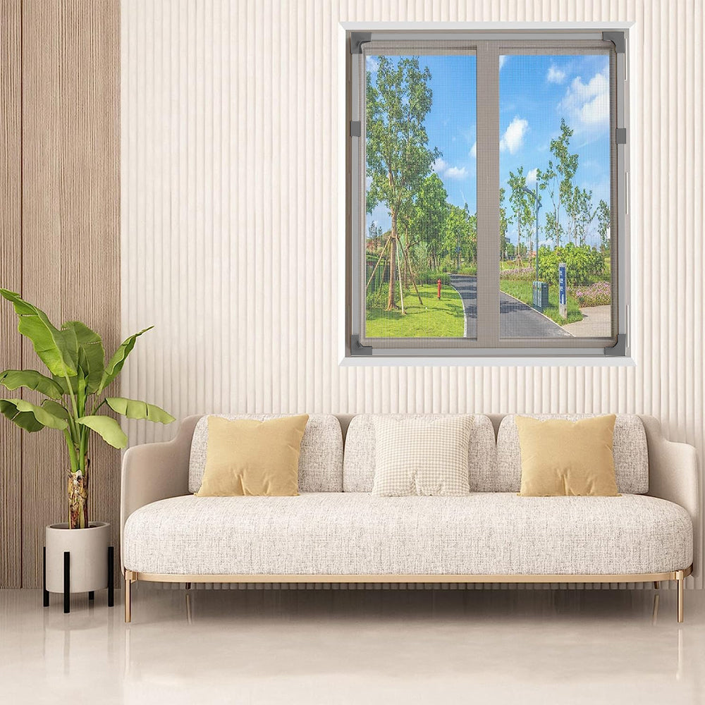 Adjustable DIY Absorbable Window Screen