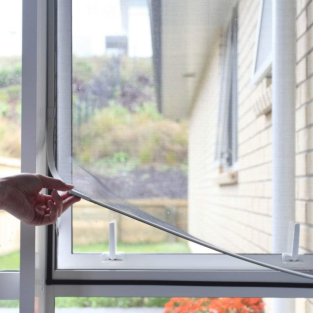 Adjustable DIY Absorbable Window Screen