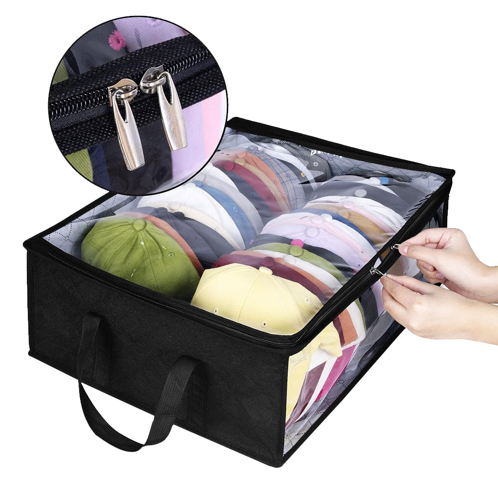 2Pcs Oxford Cloth Hat Storage Bag Baseball Caps Organizer