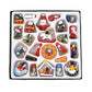 Christmas Tree Oranments 24 Days Countdown Advent Calendar
