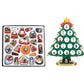 Christmas Tree Oranments 24 Days Countdown Advent Calendar